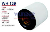 Wunder WH139 Hava Filtresi Polo 09-Passat A1 A3 Ibiza V Fabia 1.2 TSI 1.4 TSI 1.6 TDCI 1.2 TDI 1.4 GTI MRMOEM-1082324
