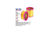 Wunder WH503 Hava Filtresi Citroen Berlingo E.M C1760 1 MRMOEM-1083089