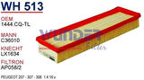 Wunder WH513 Hava Filtresi Citroen C4 1.4 16V MRMOEM-1083122