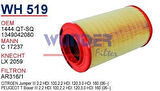 Wunder WH519 Hava Filtresi Ducato 06-Boxer 06-Jumper 06- MRMOEM-1083154