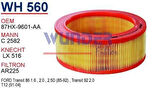 Wunder WH560 Hava Filtresi Ford Transit T-12 MRMOEM-1083344