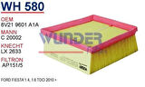 Wunder WH580 Hava Filtresi Fiesta VI C17006 Fn0164 W MRMOEM-1083416