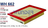 Wunder WH662 Hava Filtresi Focus-Volvo S40 C28122 Fn5902 MRMOEM-1083546