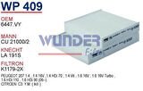 Wunder WP409 Polen Filtresi Citroen C3 Y.M Cu21000-2 MRMOEM-1084523