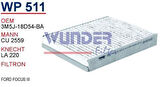 Wunder WP511 Polen Filtresi Ford Focus III Cu25007 MRMOEM-1084566