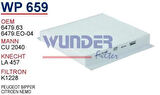 Wunder WPK659 Polen Filtresi Karbonlu Fiat Linea-Fiorino Fn0084 MRMOEM-1085237