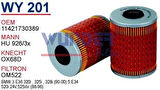 Wunder WY201 Yağ Filtresi BMW 3 E36 91-99 BMW 5 E34 89-97 MRMOEM-1085568
