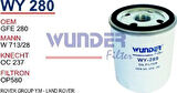 Wunder WY280 Yağ Filtresi Discovery I Discovery II 2.0 16V- MRMOEM-1085612
