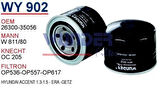 Wunder WY902 Yağ Filtresi Accent Benzinli W811 80 Fn0054 MRMOEM-1085725
