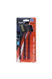 **(3ADET)** Knıtex Ktx-2487 3 Lü Mini Tel Fırça| New Year