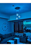 Rgb Kumandalı Led Renkli Ampul 9w (beyaz Işıklı Ve Çok Renkli ) Ayarlanabilir / Kısılabilir