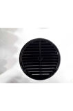 WUVERA Doğalgaz Cam Ventilasyon,cam Menfez Plastik Siyah