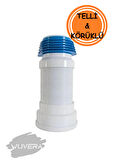 WUVERA Körüklü Klozet Kadası (Telli) 100 Lük - 25-50 CM