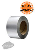 WuVera Süper Güçlü Su Sızdırmaz Çamur Bant 96mm X 2m Tamir Çatlak Boru Bandı. Çatı Izolasyon Bandı - 96mm x 2m