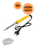 Wuvera Profesyonel Kalem Havya Lehim Makinesi 40 W – Elektronik ve Tamirat İşleriniz İçin Üstün Performans!