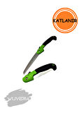 Wuvera Katlanır Budama Testeresi – 180 mm Kompakt ve Keskin Bahçe Testere