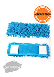 Wuvera Mikrofiber Makarna Mop Yedek Paspas – Temizlikte Pratik ve Hijyenik Çözüm