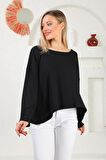REGLAN KOL TRİKO BLUZ