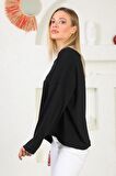 REGLAN KOL TRİKO BLUZ