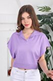 POLO YAKA TRİKO BLUZ