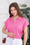 POLO YAKA TRİKO BLUZ