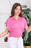 POLO YAKA TRİKO BLUZ