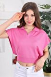 POLO YAKA TRİKO BLUZ