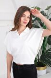 POLO YAKA TRİKO BLUZ