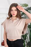 POLO YAKA TRİKO BLUZ