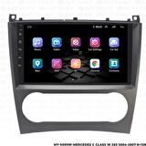 Araç Multimedya Myway Mercedes C Class C180 (W203-W209) Android 4Gb Ram + 64Gb Hdd Carplay Navigasyon Ekran MYW