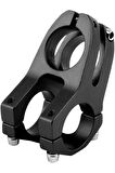  Wake Siyah Bisiklet Kısa Gidon Boğazı 40mm Bisiklet Yedek Parça Aksesuarı