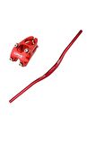 Wake 78cm Gidon+gidon Boğazı Takım (kırmızı) Waketakım renkli gidon