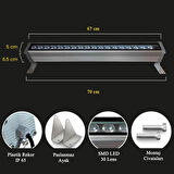 Wallwasher 24 W 70 cm (Duvar Boyama)
