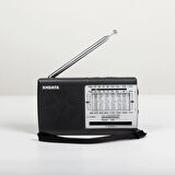 XHDATA D-219 Taşınabilir Radyo FM AM SW1-9 11 Yüksek Hassasiyetli Kısa Dalga Cep Radyo