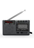 XHDATA D368 Kısa Dalga Am Fm 12 Bant Dsp Stereo Taşınabilir Radyo Mp3 Çalar Şarj Edilebilir