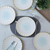 Keramika Misty Sirius Servis Tabağı 27 Cm 6 Adet 21731