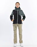 Mapamyumco Windbreaker Kadın Ceket-FÜME-SİYAH