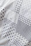 Leruum London Patchwork Geometrik Pamuk Tek Kişilik Nevresim Takımı