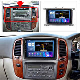 Toyota Land Cruiser Android Multimedya Sistemi 4-64 Cadence (2002-2007)+ Dört Bölge 360 Derece Kamera Sistemi Hediye