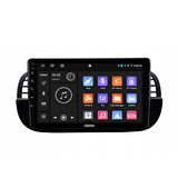 Fiat 500C Android Multimedya Sistemi 4-64 Cadence (2008-2015)+ Dört Bölge 360 Derece Kamera Sistemi Hediye