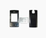 Nokia X3 Kapak Nokia X3-00 uyumlu Siyah Renk ön Kapak Arka Kapak ve Tuş Takımı