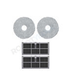 Dreame X40 Ultra L40 Ultra Uyumlu Mop ve Hepa Filtre-4 Parça
