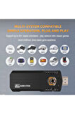 X8 Pro 3D HD Game Stick Pro Retro TV Atari 30000 Oyunlu Gri Joystickli Oyun Konsolu