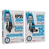 İndeks 2024 KPSS Matematik Soru Bankası ve Deneme Seti 2 Kitap