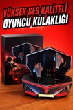 Yeni Nesil Oyuncu Kulaklığı Gürültü Önleyici Uzun Pil Ömrü Bluetooth Bağlantılı