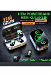 IPhone8 PLUS Uyumlu Powerbank özellikli bluetoothlu kulaklık YD3
