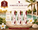 Forever Aloe Lips Aloe Vera ve Jojoba Yağı İçeren Dudak Koruyucu 3 x 4,25 g