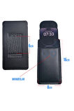 16cm Kemere Takılan Telefon Kılıfı Dik Bel Kemer Kılıfları Kapaklı Mıknatıslı 16.2 x 8 Cm