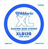 DADDARIO XLB120 BASS TEK TEL, B-(Sİ), XL NICKEL WOUND, 0.120