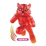 Esnek Uzayan Kristal Stretch Uzayan Yumuşak Figür 14 Cm Squirlie Kırmızı - 1 Adet
